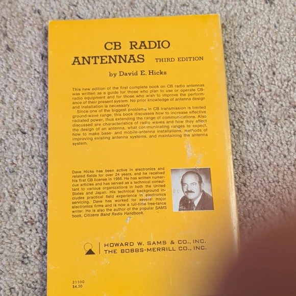 CB Radio Antennas By David E Hicks Vintage Educational Book - Picture 5 of 8